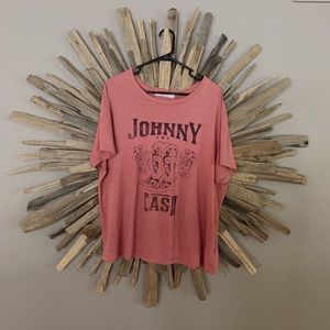 Free People Johnny Cash Tee